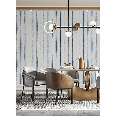 Brewster Home Fashions Hello Shibori Mural Wallpaper Decals