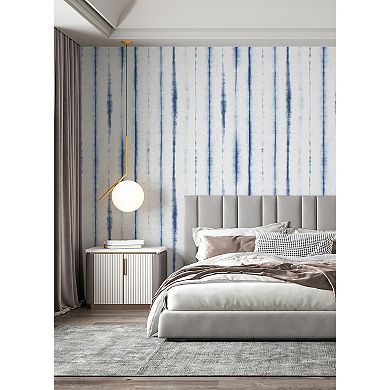 Brewster Home Fashions Hello Shibori Mural Wallpaper Decals