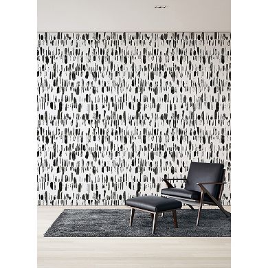 Brewster Home Fashions Bold Brush Strokes Mural Wallpaper Decals