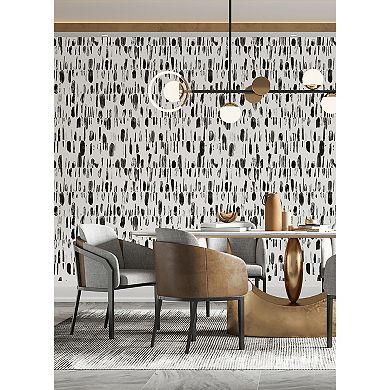 Brewster Home Fashions Bold Brush Strokes Mural Wallpaper Decals