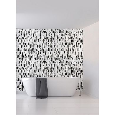 Brewster Home Fashions Bold Brush Strokes Mural Wallpaper Decals
