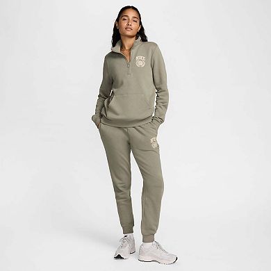 Women's Nike Club Fleece Varsity Pants