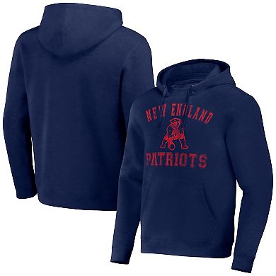 Men's NFL x Darius Rucker Collection by Fanatics Royal New England Patriots Coaches Pullover Hoodie