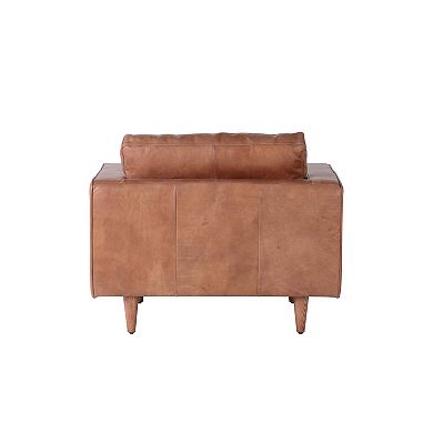 Roma Cognac Chair Leather