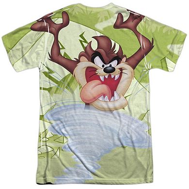 Looney Tunes Taz Short Sleeve Adult Poly Crew T-shirt