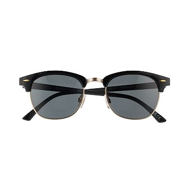 Men's Sonoma Goods For Life® 51mm Combination Smoke Square Club Sunglasses