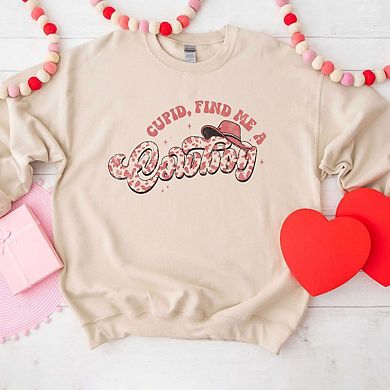 Cupid Find Me A Cowboy Sweatshirt