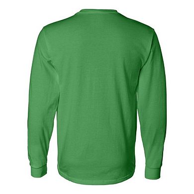Superman Irish Shield Long Sleeve Adult T-shirt