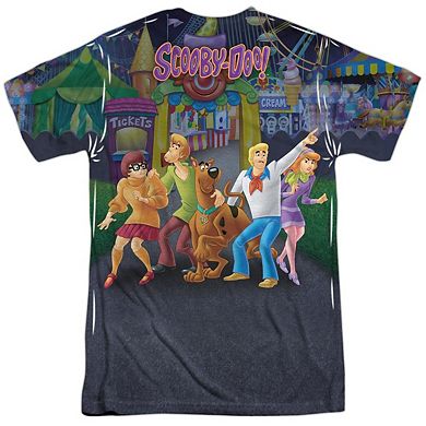 Scooby Doo Big Dog Short Sleeve Adult Poly Crew T-shirt