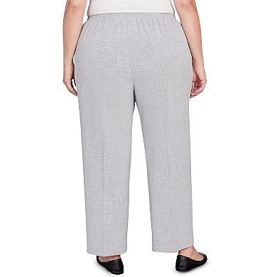 Plus Size Alfred Dunner Plaid Pull-On Short Length Pants