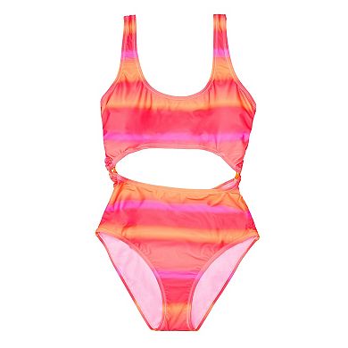 Juniors' Ninety-Nine?? Ring One-Piece Swim Suit