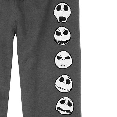 Disney's The Nightmare Before Christmas Juniors' Jack's Many Faces Lightweight Joggers