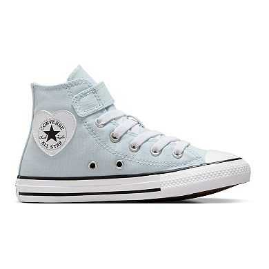 Converse Chuck Taylor All Star Little Kid Girls' Heart Patch Easy-On Shoes