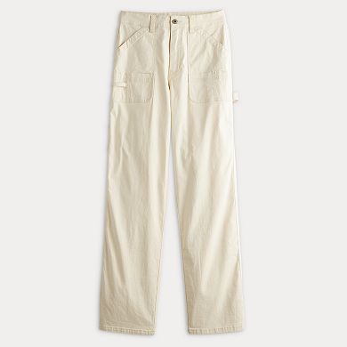 Juniors' Unionbay Ripstop Straight Leg Pants