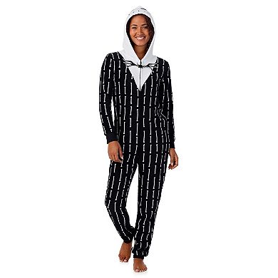 Disney's The Nightmare Before Christmas Jack Skellington Women's One-Piece Pajamas