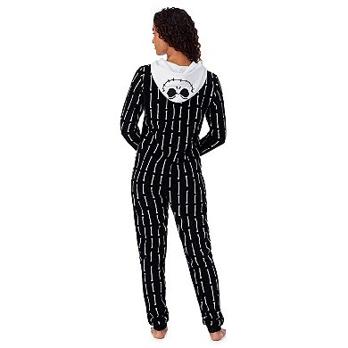 Disney's The Nightmare Before Christmas Jack Skellington Women's One-Piece Pajamas