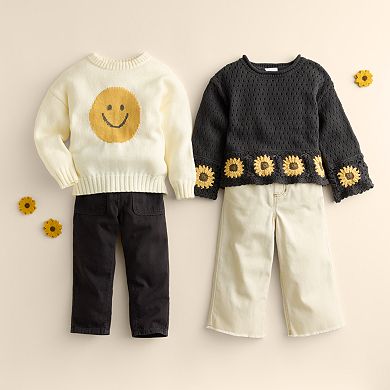 Baby & Toddler Little Co. by Lauren Conrad Long Sleeve Crochet Sweater