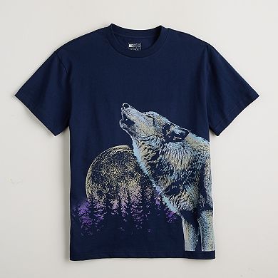 Men's Howling Moon Oversized Graphic Tee