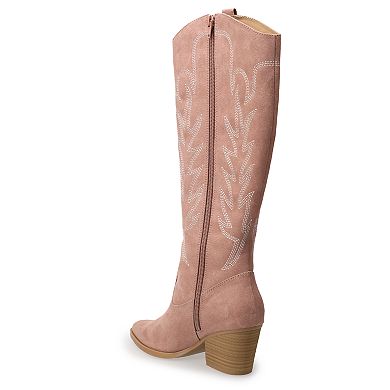 LC Lauren Conrad Nadilynn Tall Western Women's Boots