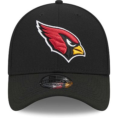 Men's New Era Black Arizona Cardinals  Main 39THIRTY Flex Hat