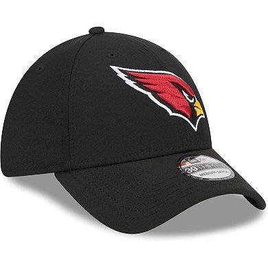 Men's New Era Black Arizona Cardinals  Main 39THIRTY Flex Hat