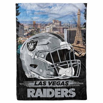 Las Vegas Raiders 66" x 90" City Sketch Blanket