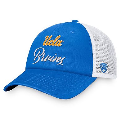 Women's Top of the World Blue/White UCLA Bruins Charm Trucker Adjustable Hat