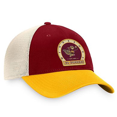 Men's Top of the World Maroon Minnesota Golden Gophers Refined Trucker Adjustable Hat