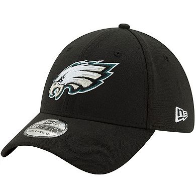 Men's New Era Black Philadelphia Eagles 39THIRTY Fitted Hat