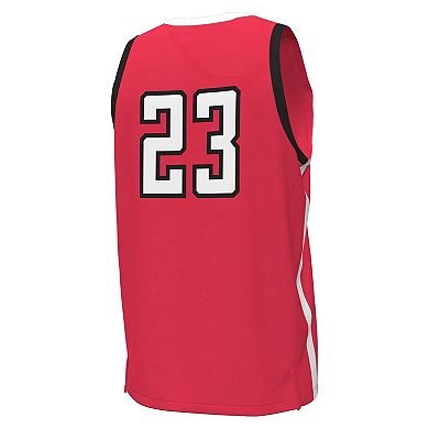 Men's Under Armour #23 Red Texas Tech Red Raiders Replica Basketball Jersey
