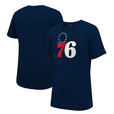 Unisex Stadium Essentials Navy Philadelphia 76ers Primary Logo T-Shirt