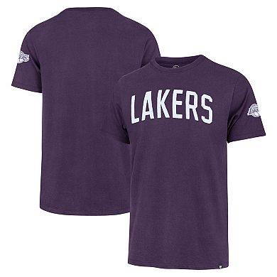 Men's '47 Purple Los Angeles Lakers Franklin Fieldhouse T-Shirt