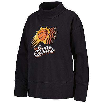 Women's Levelwear Black Phoenix Suns Sunset Pullover Sweatshirt