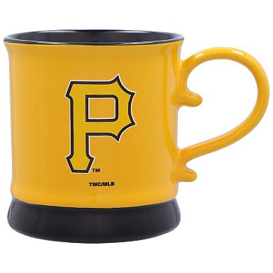 The Memory Company Pittsburgh Pirates 16oz. Fluted Mug with Swirl Handle