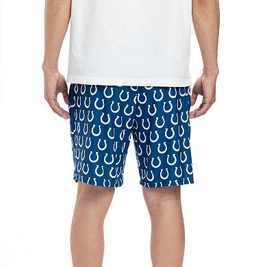 Men's Concepts Sport Royal Indianapolis Colts Gauge Jam Two-Pack Shorts Set