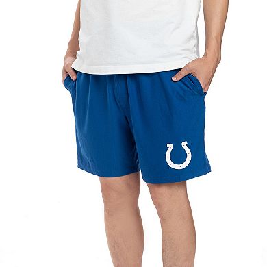 Men's Concepts Sport Royal Indianapolis Colts Gauge Jam Two-Pack Shorts Set