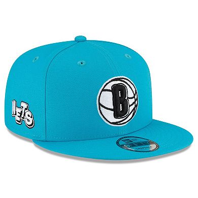 Men's New Era  Teal Brooklyn Nets 2023/24 City Edition Alternate 9FIFTY Snapback Adjustable Hat
