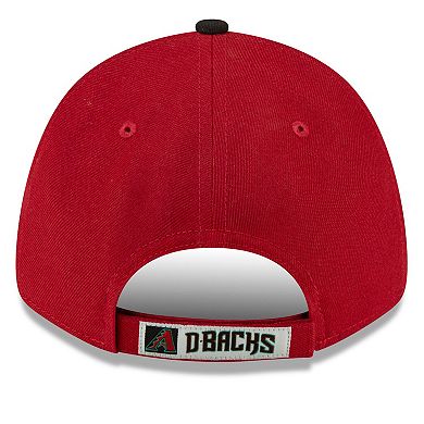Men's New Era  Red/Black Arizona Diamondbacks  The League 9FORTY Adjustable Hat