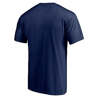 Men's Fanatics Branded Navy Milwaukee Bucks Hoops For Troops Trained T-Shirt