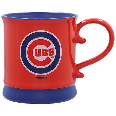 The Memory Company Chicago Cubs 16oz. Fluted Mug with Swirl Handle