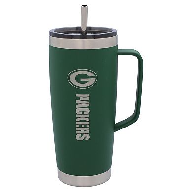 The Memory Company Green Bay Packers 26oz. Team Color Roadie Tumbler with Handle