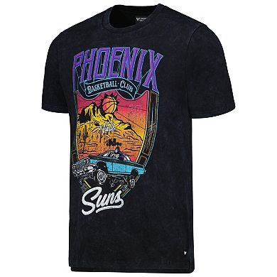 Unisex The Wild Collective  Black Phoenix Suns Tour Band T-Shirt