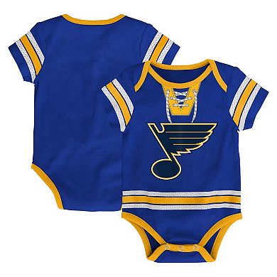 Infant Blue St. Louis Blues Hockey Jersey Bodysuit