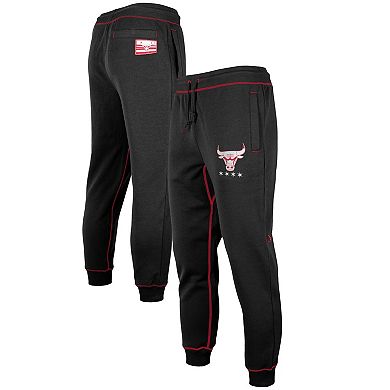 Men's New Era Black Chicago Bulls 2023/24 City Edition Embroidery Elite Pack Jogger Pants