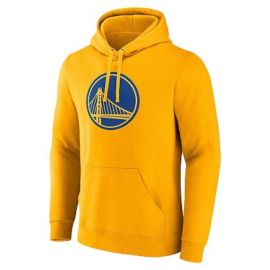 Men's Fanatics Branded  Gold Golden State Warriors Primary Logo Pullover Hoodie