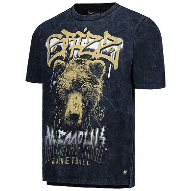 Unisex The Wild Collective  Black Memphis Grizzlies Tour Band T-Shirt
