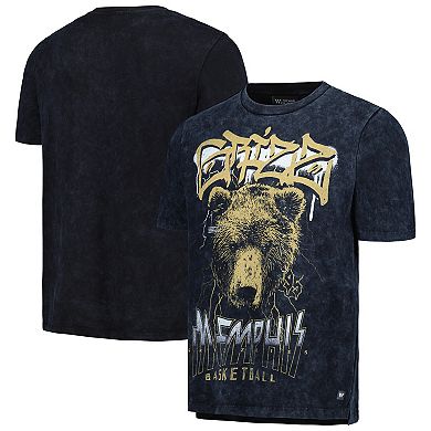 Unisex The Wild Collective  Black Memphis Grizzlies Tour Band T-Shirt