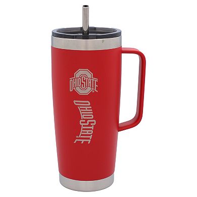 The Memory Company Ohio State Buckeyes 26oz. Team Color Roadie Tumbler with Handle