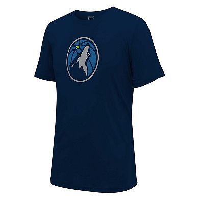 Unisex Stadium Essentials Navy Minnesota Timberwolves Primary Logo T-Shirt