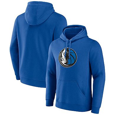 Men's Fanatics Branded  Blue Dallas Mavericks Primary Logo Pullover Hoodie